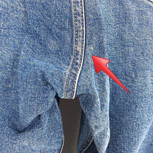 Signature Gold by Levis Strauss Mens Flex Jeans Size 46x32 Regular Straight Leg - Picture 9 of 11